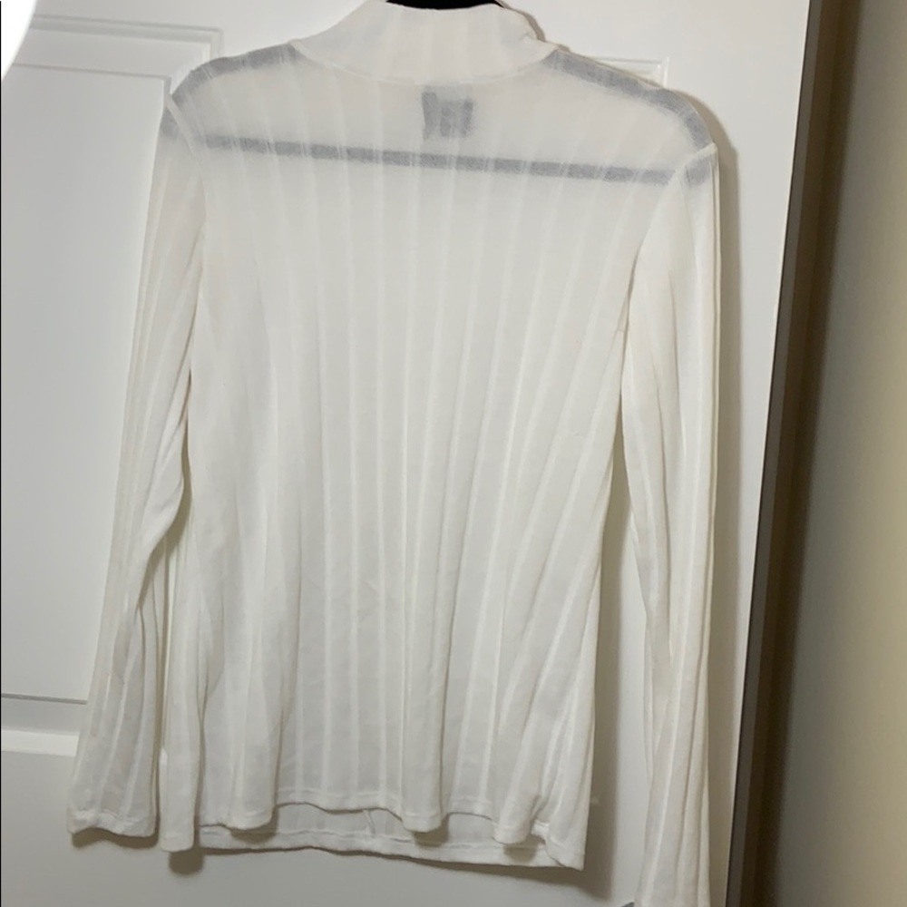 White Turtleneck